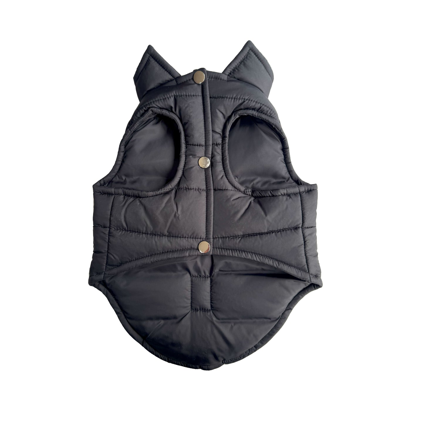 Chaleco Unicolor Mascota Negro
