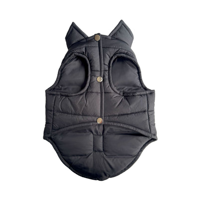 Chaleco Unicolor Mascota Negro