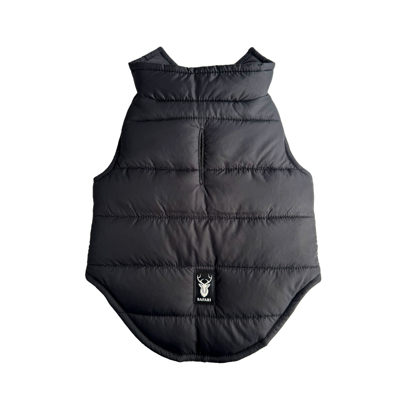 Chaleco Unicolor Mascota Negro