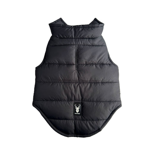 Chaleco Unicolor Mascota Negro