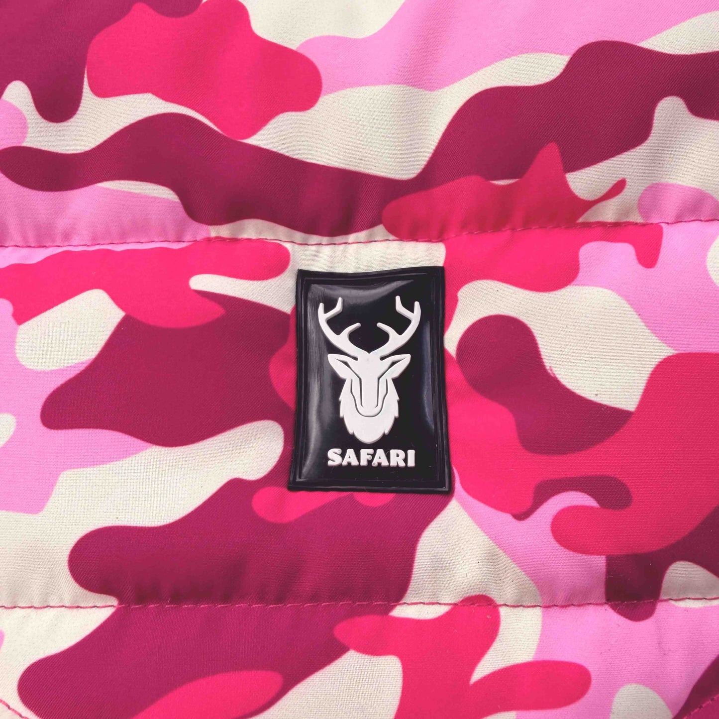 Chaleco Mascota Camuflado Rosado