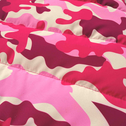 Chaleco Mascota Camuflado Rosado