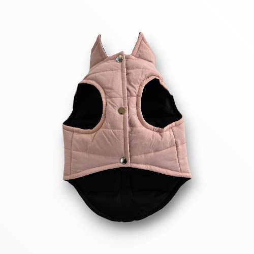 Chaleco Unicolor Mascota palo rosa