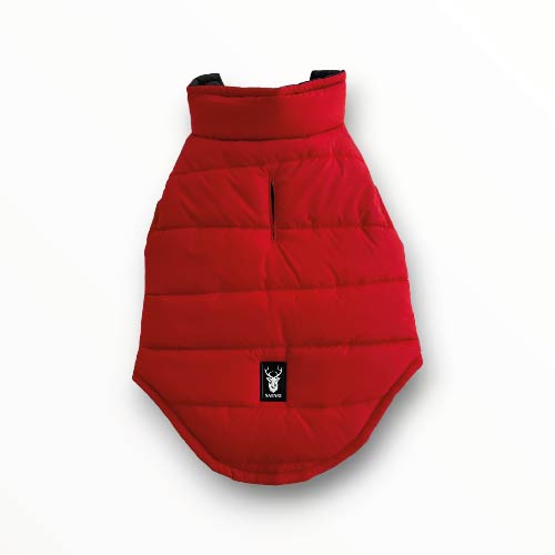 Chaleco Unicolor Mascota Rojo