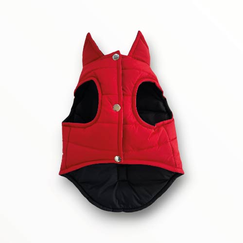 Chaleco Unicolor Mascota Rojo