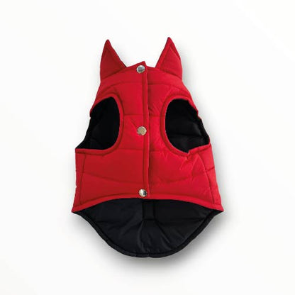 Chaleco Unicolor Mascota Rojo