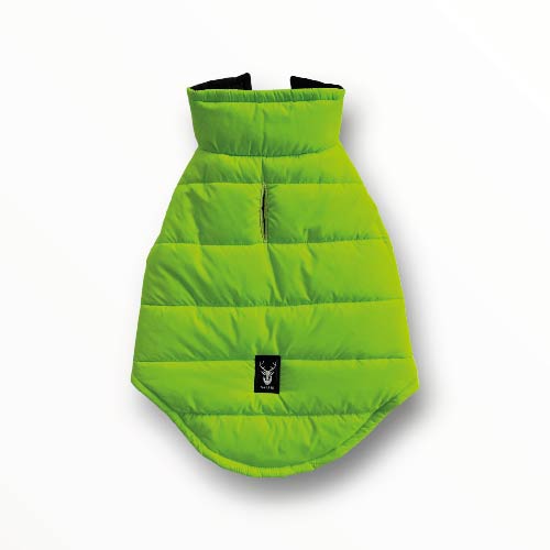 Chaleco Unicolor Mascota Verde Neon