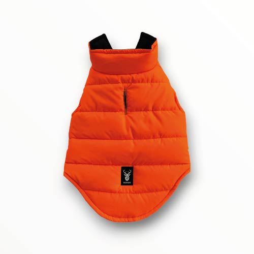 Chaleco Unicolor Mascota Naranja
