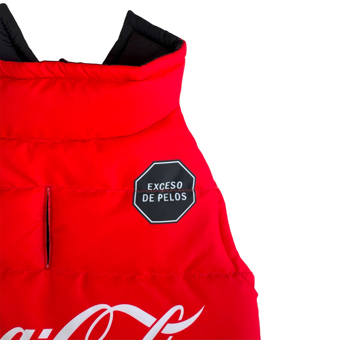 Chaleco Mascota Coca Cola