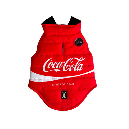Chaleco Mascota Coca Cola