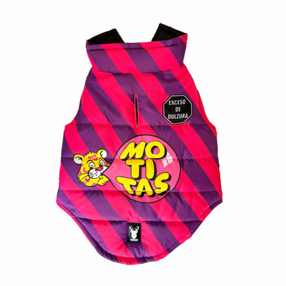 Chaleco Mascota Motitas Morazul