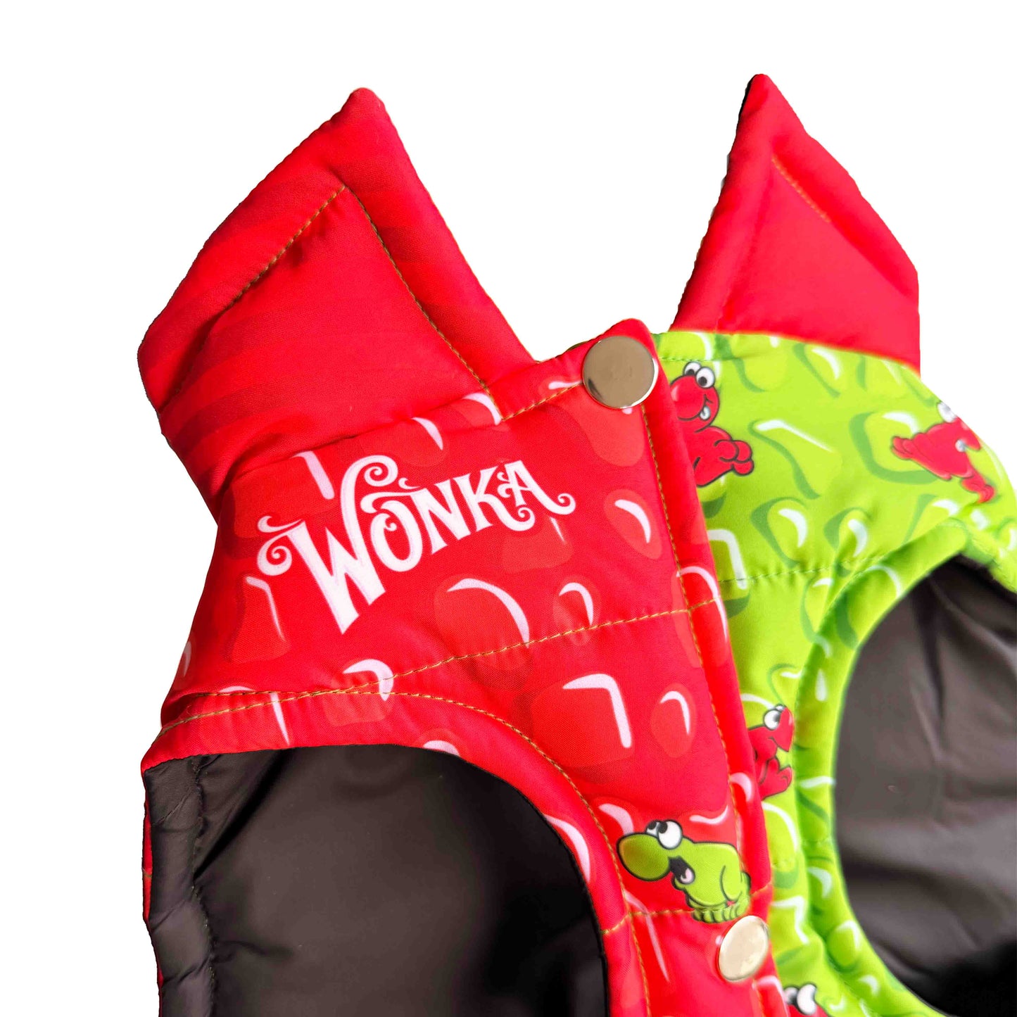 Chaleco Mascota Nerds Sandia