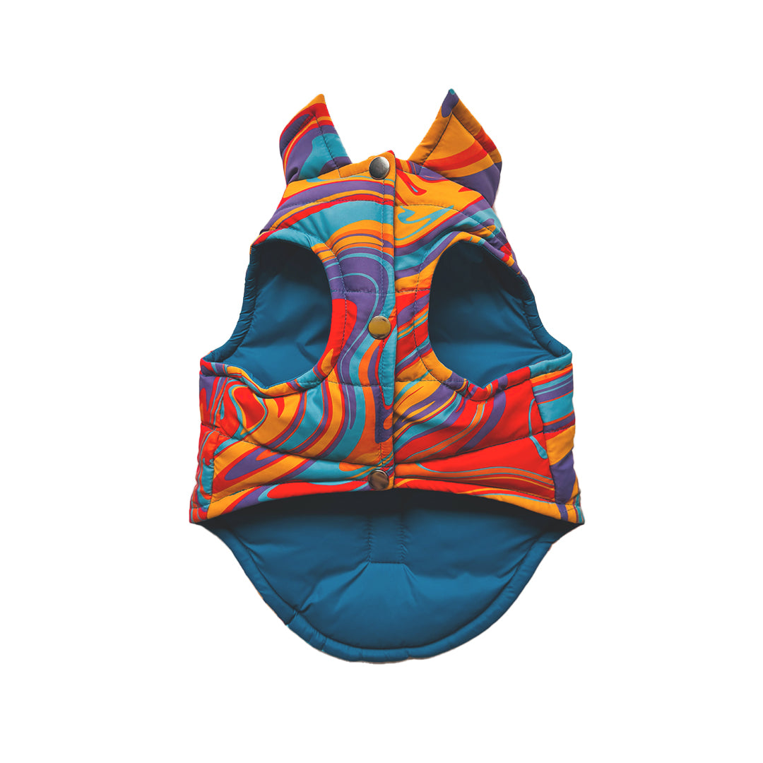Chaleco Mascota Psychedelic Tropical