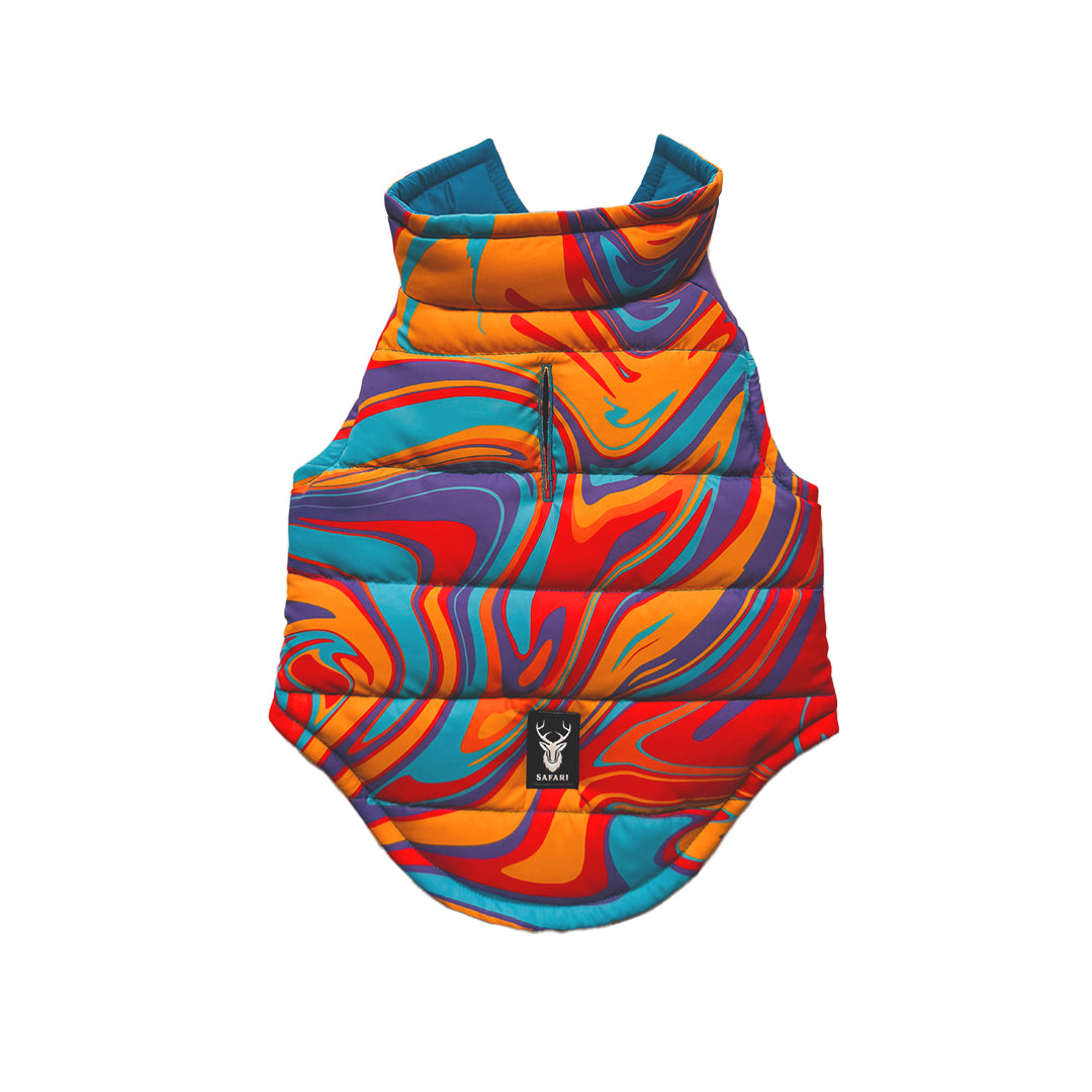 Chaleco Mascota Psychedelic Tropical