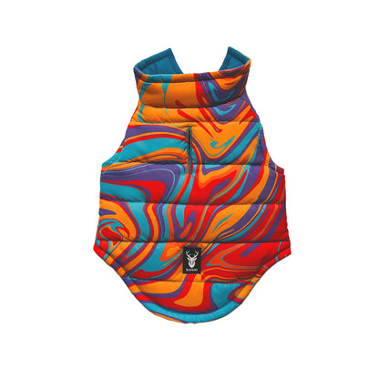 Chaleco Mascota Psychedelic Tropical