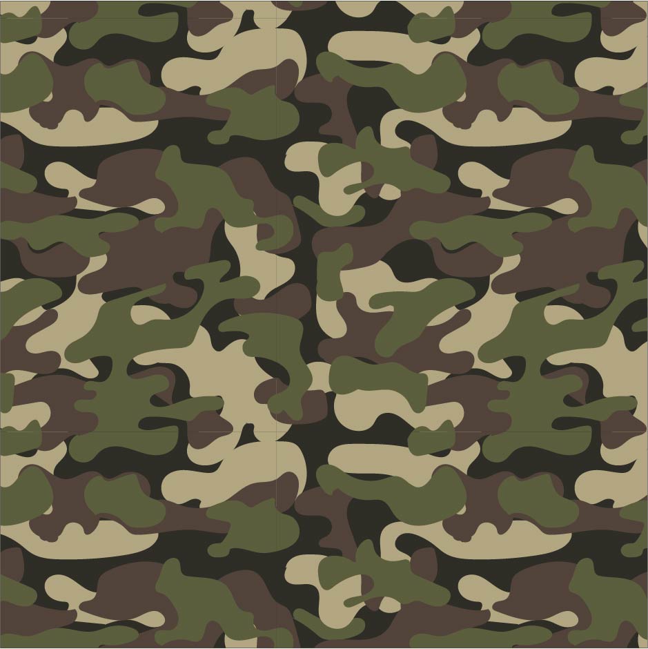 Chaleco Mascota Camuflado verde